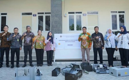 Empat Printer Paspor Rusak Berat Dimusnahkan Kantor Imigrasi Palu