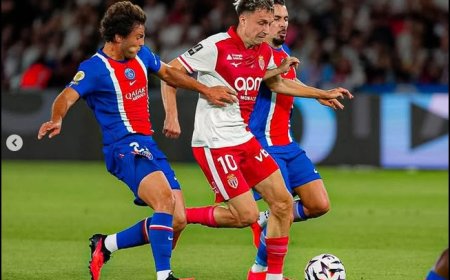 AS Monaco Bungkam PSG, Lyon Kalahkan Auxerre