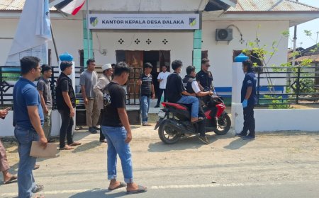 Polres Donggala Gelar Pra-Rekonstruksi Kasus Pelemparan Warga Sirenja di Desa Dalaka