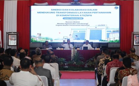 Menteri ATR/Kepala BPN: Transformasi Organisasi dan Layanan Pertanahan Harus Bermuara pada Kepastian bagi Masyarakat
