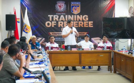 Orado Sulteng Gelar Pelatihan Wasit, Diikuti Puluhan Peserta