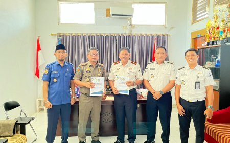 Siaga Hadapi Keadaan Darurat, Rutan Bangun Kerja Sama dengan Damkar Poso 