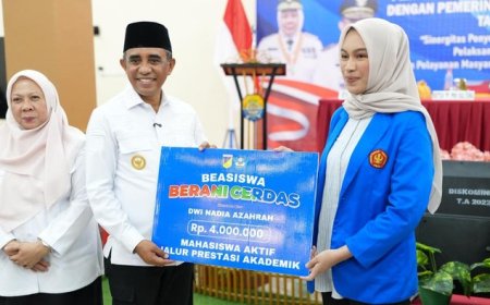 Dua Tahun Kepemimpinan Anwar Hafid-Reny Lamadjido, Penerima Beasiswa Berani Cerdas Naik Jadi 47 Ribu Orang