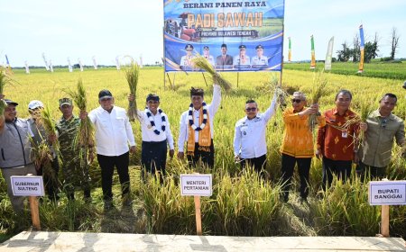 Gandeng Mentan ke Banggai, Gubernur Anwar Targetkan Toili Jadi Percontohan Pertanian Modern