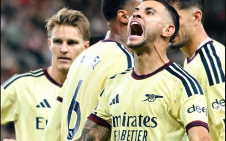 Arsenal Ke Puncak Klasemen Sementara Setelah Tekuk Sunderland 2-0