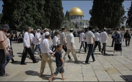 Ratusan Pemukim Israel Serbu Masjid Al Aqsa