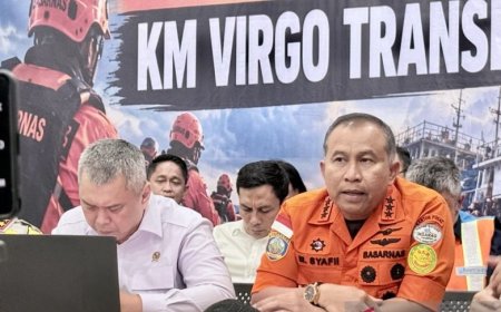 Basarnas: 15 Armada Laut-Udara Cari 130 Korban Kecelakaan Kapal Virgo
