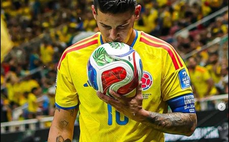 James Rodriguez Putuskan Pensiun dari Timnas Kolombia