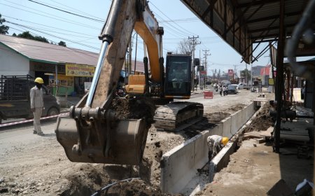IMIP Benahi 9 Km Drainase Trans Sulawesi, 3.200 U-ditch Terpasang di Bahodopi