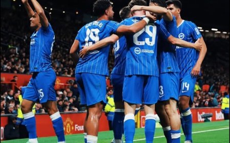 Brighton Singkirkan MU dari Piala Liga