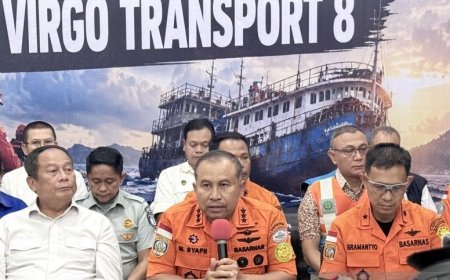 Basarnas: Pemilik Bertanggung Jawab Pindahkan Bangkai Kapal Kecelakaan