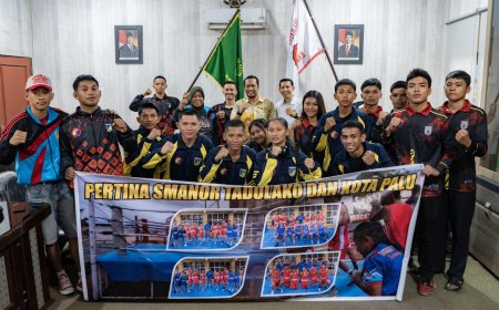 23 Petinju Sulteng Turun di Kejuaraan Tinju Amatir Sulbar 2026