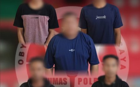 Polres Poso Amankan Lima Tersangka Narkoba di Kayamanya