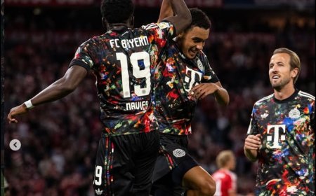 Bayern Muenchen Berpesta Tujuh Gol ke Gawang Union Berlin