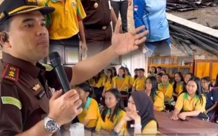 JMS Kejari Poso Gelar JMS di Kelas Darurat SMAN 1 Pamona Selatan