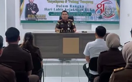 Kejari Poso Gelar Rapat Kerja Peningkatan Kinerja