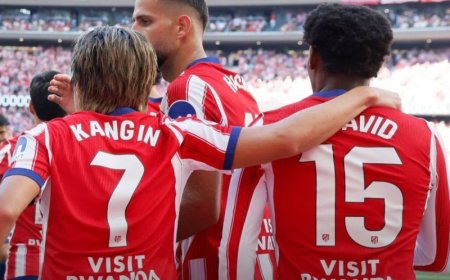 Atletico Madrid Menangi Derby Madrid Setelah Tekuk Real Madrid 2-1