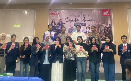 Honda Ajak Mahasiswa Unismuh Palu Berani Wujudkan Mimpi dengan #Cari_Aman