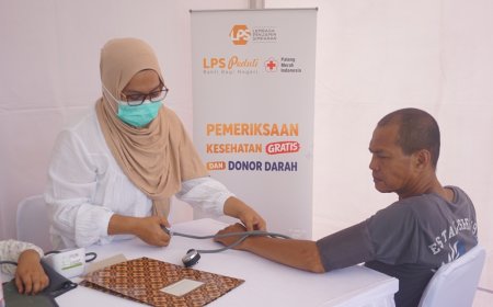 Peringati HUT ke-21, LPS Gelar Pemeriksaan Kesehatan Gratis dan Donor Darah di 5 Daerah Sulsel