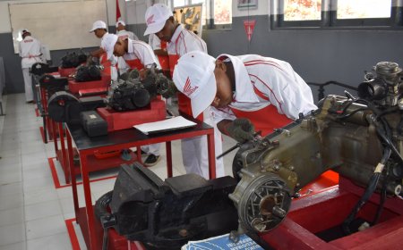 AHM Bawa Pendidikan Vokasi Berstandar Industri ke Ujung Timur Indonesia