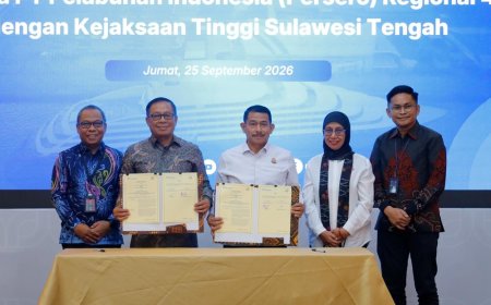 Pelindo dan Kejati Sulteng Perkuat Kerja Sama Hukum