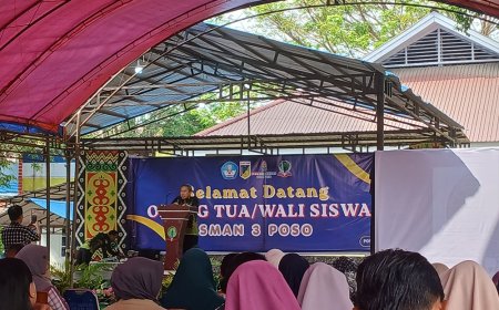 SMAN 3 Poso Sukses Pilih Pengurus Komite Sekolah