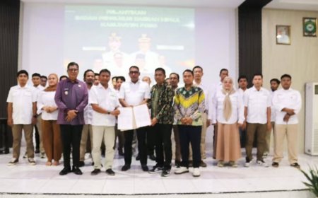 Wabup Soeharto Hadiri Pelantikan BPD HIPKA Poso dan Dialog Publik