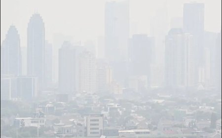 Sabtu, Kualitas Udara Jakarta Masuk 10 Besar Terburuk di Dunia