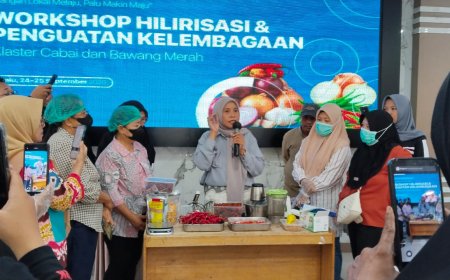 Bukan Sekadar Tanam, 60 Petani Palu Dilatih Racik Bawang Goreng Layak Jual
