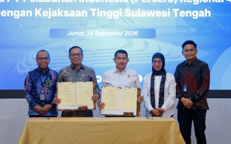 Pelindo dan Kejati Sulteng Perkuat Kerja Sama Hukum