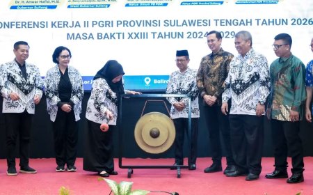 PGRI Sulteng - Pemprov Pastikan Siap Jadi Tuan Rumah Konkernas 2027