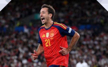 Drama Lima Gol Warnai Kemenangan Spanyol Atas Inggris