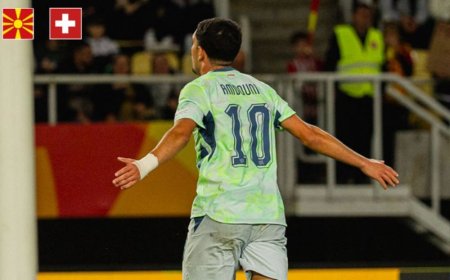 Swiss Hantam Makedonia Utara, Slovenia Imbangi Skotlandia, Berikut Hasil Lengkap Pertandingan UEFA Nations League