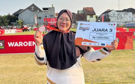 Satu-satunya Wakil Sulteng, Ningsih Sukarmy Sabet Perunggu di Gladi Barebow #5 Jogja