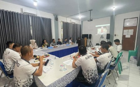 Rutan Poso Gelar Sidang TPP Bahas PB dan CB