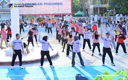 Momen Haornas ke-43, Wagub Sulteng Ajak Masyarakat Jadikan Olahraga sebagai Gaya Hidup 