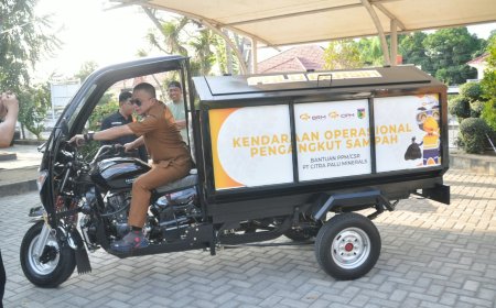 Palu Makin Bersih, Wali Kota Jajal Motor Pengangkut Sampah