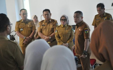 Wujudkan Esensi "Moving in Action", Wali Kota Palu Sidak Sejumlah OPD