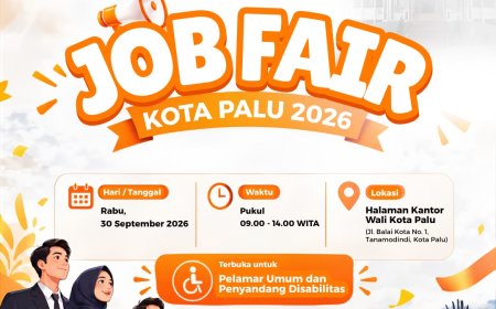 Pemkot Palu Gelar Job Fair Inklusif dan Layanan Kartu Kuning Massal