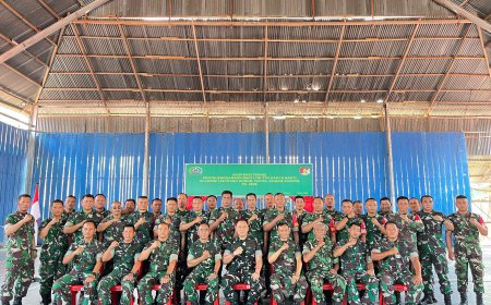 Kodim 1307/Poso Perkuat Pembinaan Teritorial