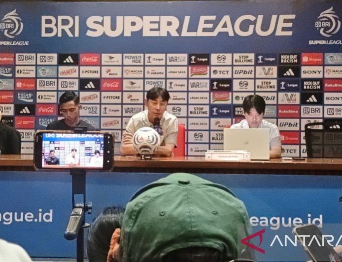 Shin Tae-yong Pastikan Persija Dalam Persiapan Matang Jamu Persib
