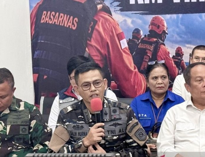 TNI AL: Bangkai KM Virgo Masih Terlihat Meski di Bawah Permukaan Laut