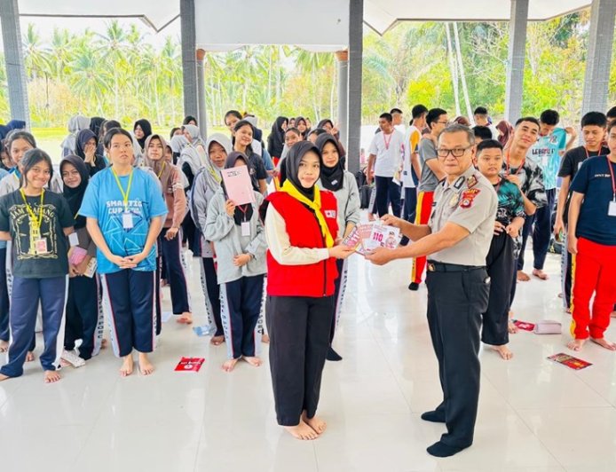 Polres Poso Sosialisasikan Call Center 110 dan Manajemen Bencana