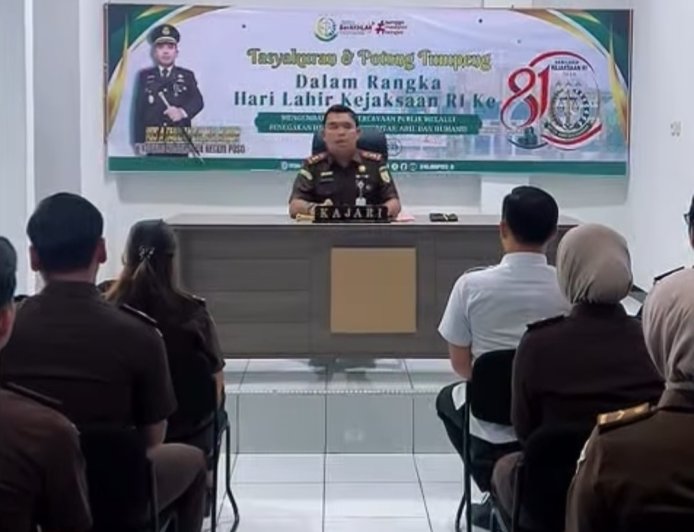 Kejari Poso Gelar Rapat Kerja Peningkatan Kinerja