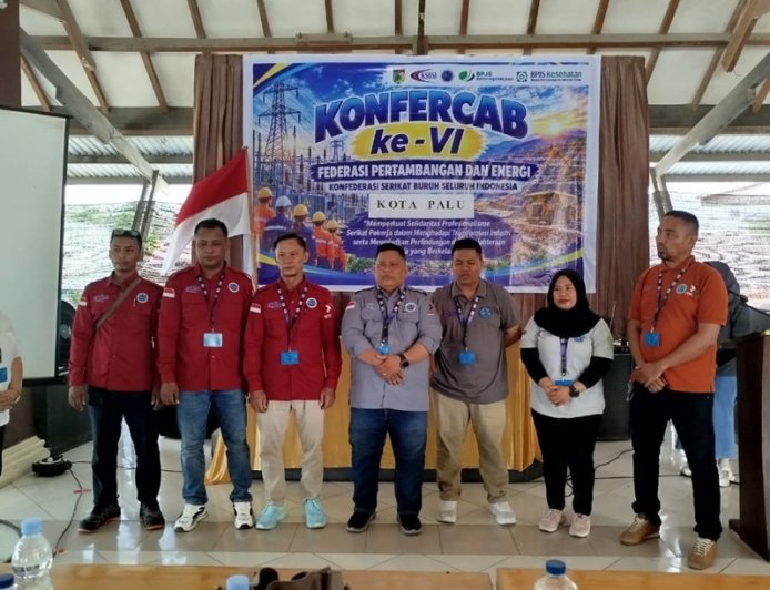 Rismawan Laula Kembali Terpilih Pimpin FPE KSBSI Kota Palu Periode 2026–2030