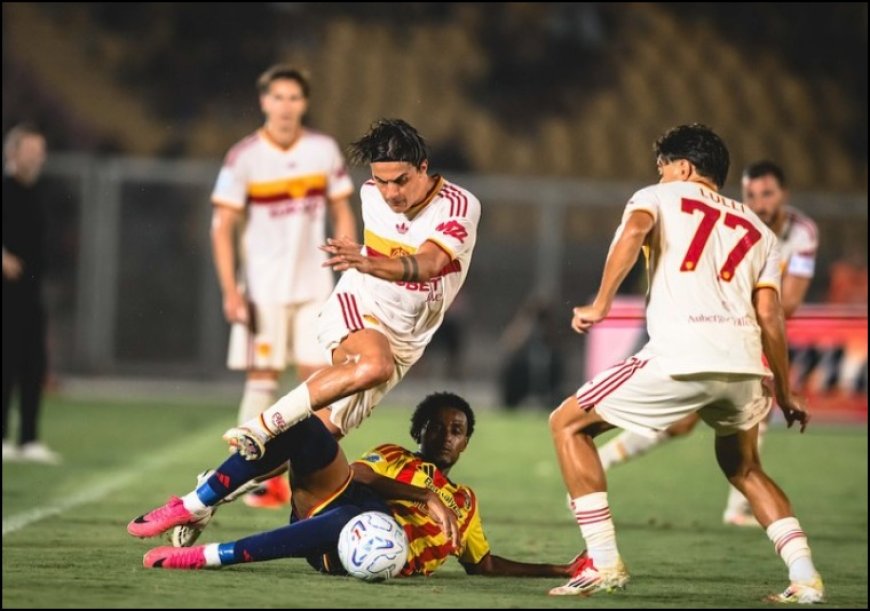 AS Roma Menang Telak 4-0 Atas Lecce