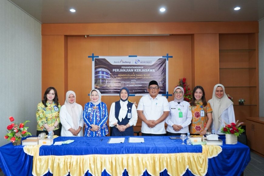 Dorong Transparansi Dana BLUD RSUD Morowali, Bank Sulteng Perkuat Kemitraan Strategis