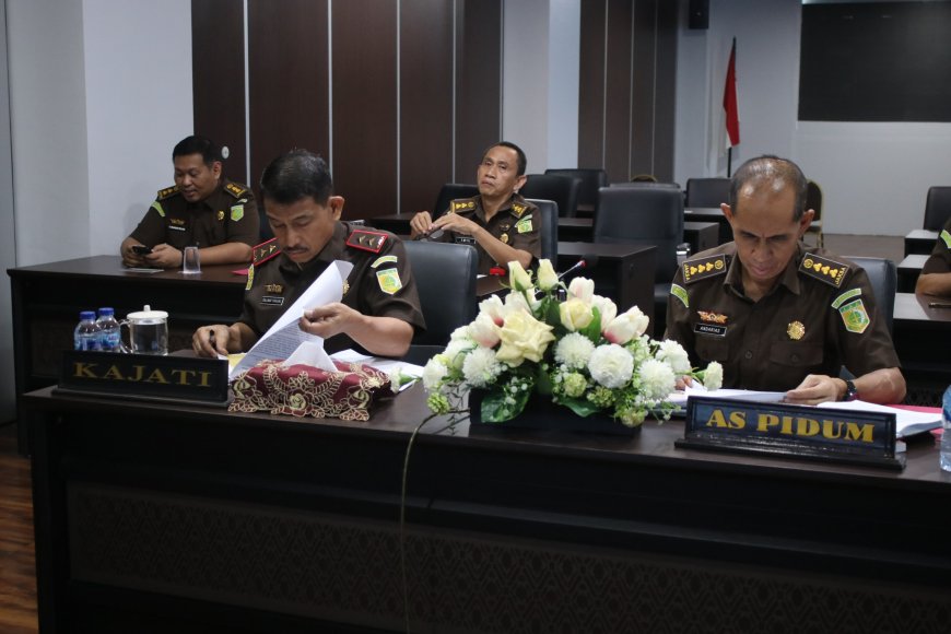 Kejati Sulteng Hentikan Penuntutan Empat Perkara Pidana Lewat Restorative Justice