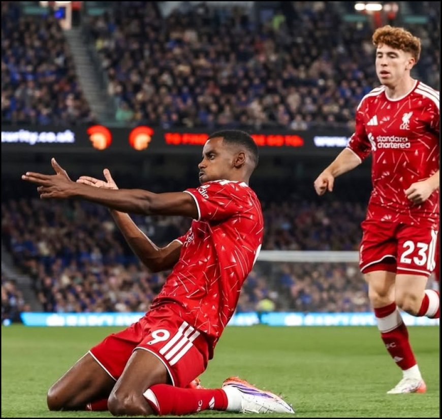 Alexander Isak Antar Liverpool Cetak Kemenangan Perdana 2-0 atas Ipswich Town