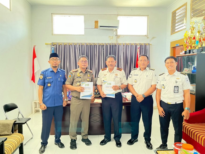 Siaga Hadapi Keadaan Darurat, Rutan Bangun Kerja Sama dengan Damkar Poso 